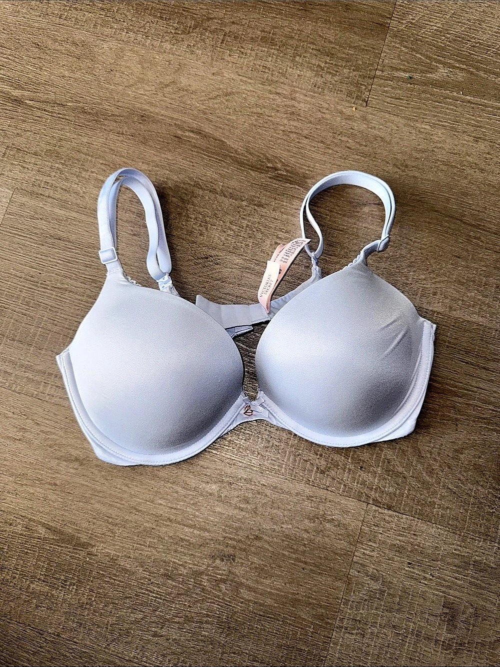 Victoria's Secret Body by Victoria Push-Up Bra Push-Up Bra in Blue Size 34D/D75